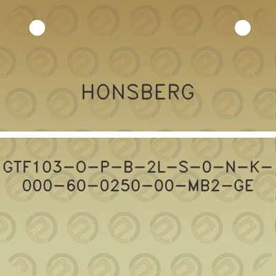 honsberg-gtf103-o-p-b-2l-s-0-n-k-000-60-0250-00-mb2-ge