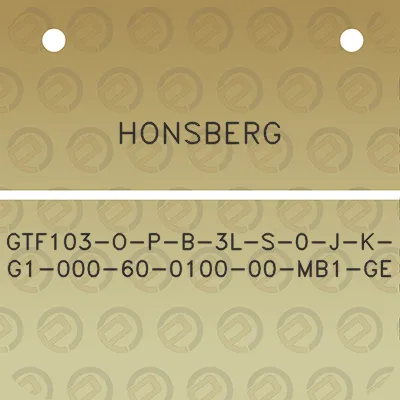 honsberg-gtf103-o-p-b-3l-s-0-j-k-g1-000-60-0100-00-mb1-ge