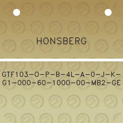 honsberg-gtf103-o-p-b-4l-a-0-j-k-g1-000-60-1000-00-mb2-ge