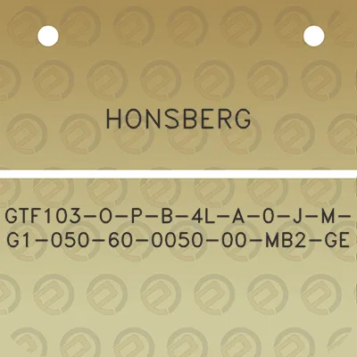 honsberg-gtf103-o-p-b-4l-a-0-j-m-g1-050-60-0050-00-mb2-ge