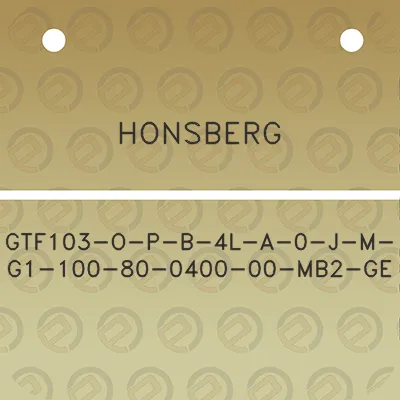 honsberg-gtf103-o-p-b-4l-a-0-j-m-g1-100-80-0400-00-mb2-ge