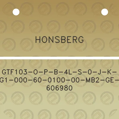 honsberg-gtf103-o-p-b-4l-s-0-j-k-g1-000-60-0100-00-mb2-ge-606980