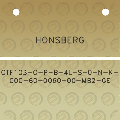 honsberg-gtf103-o-p-b-4l-s-0-n-k-000-60-0060-00-mb2-ge