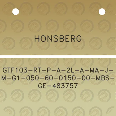 honsberg-gtf103-rt-p-a-2l-a-ma-j-m-g1-050-60-0150-00-mbs-ge-483757