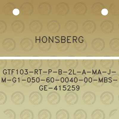 honsberg-gtf103-rt-p-b-2l-a-ma-j-m-g1-050-60-0040-00-mbs-ge-415259