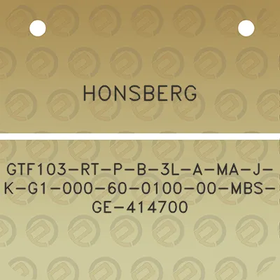 honsberg-gtf103-rt-p-b-3l-a-ma-j-k-g1-000-60-0100-00-mbs-ge-414700