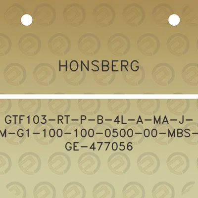 honsberg-gtf103-rt-p-b-4l-a-ma-j-m-g1-100-100-0500-00-mbs-ge-477056