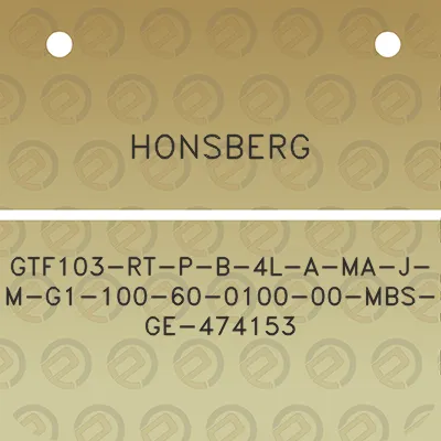 honsberg-gtf103-rt-p-b-4l-a-ma-j-m-g1-100-60-0100-00-mbs-ge-474153