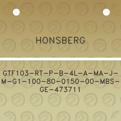 honsberg-gtf103-rt-p-b-4l-a-ma-j-m-g1-100-80-0150-00-mbs-ge-473711