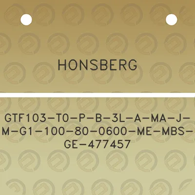 honsberg-gtf103-t0-p-b-3l-a-ma-j-m-g1-100-80-0600-me-mbs-ge-477457