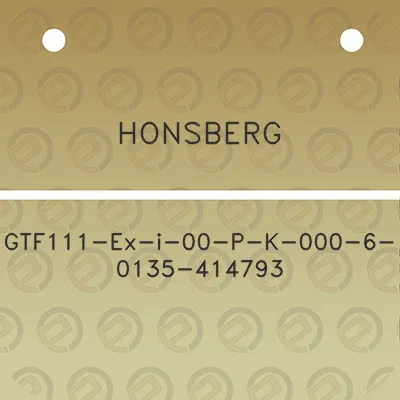 honsberg-gtf111-ex-i-00-p-k-000-6-0135-414793