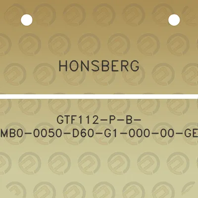 honsberg-gtf112-p-b-mb0-0050-d60-g1-000-00-ge