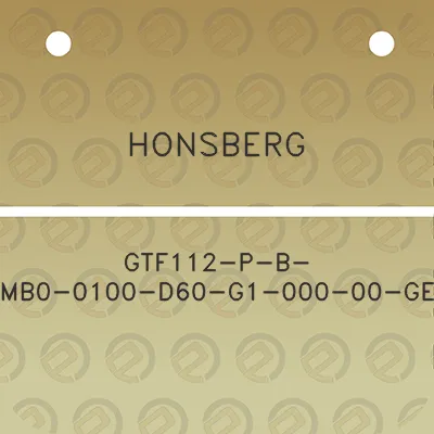 honsberg-gtf112-p-b-mb0-0100-d60-g1-000-00-ge