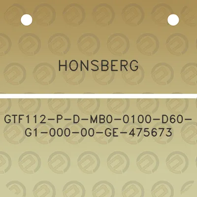 honsberg-gtf112-p-d-mb0-0100-d60-g1-000-00-ge-475673