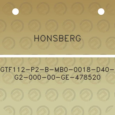 honsberg-gtf112-p2-b-mb0-0018-d40-g2-000-00-ge-478520