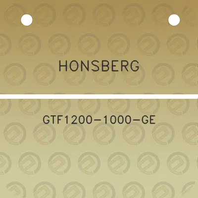 honsberg-gtf1200-1000-ge