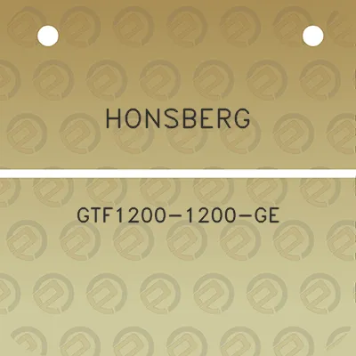 honsberg-gtf1200-1200-ge