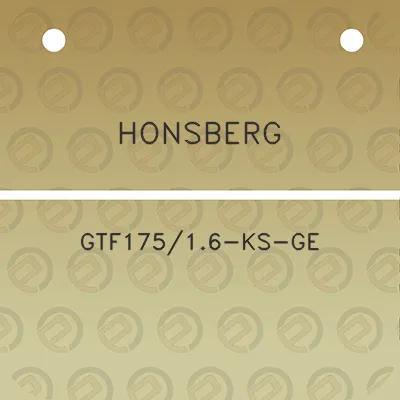 honsberg-gtf17516-ks-ge