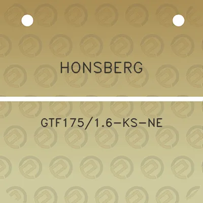 honsberg-gtf17516-ks-ne