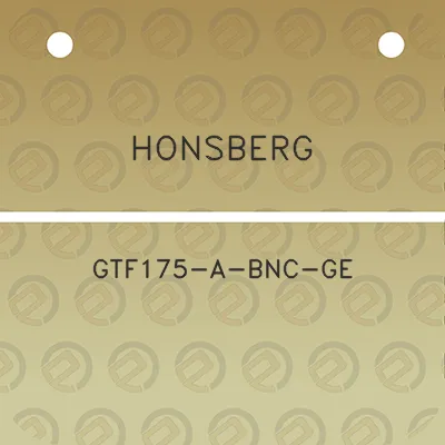 honsberg-gtf175-a-bnc-ge