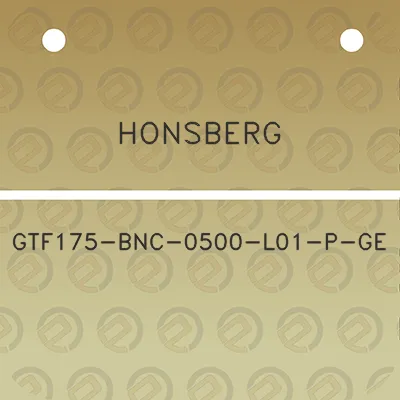 honsberg-gtf175-bnc-0500-l01-p-ge