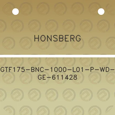 honsberg-gtf175-bnc-1000-l01-p-wd-ge-611428