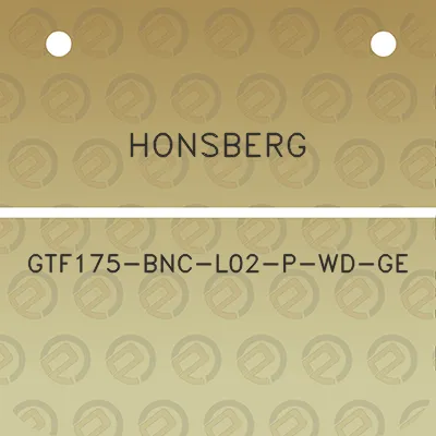 honsberg-gtf175-bnc-l02-p-wd-ge