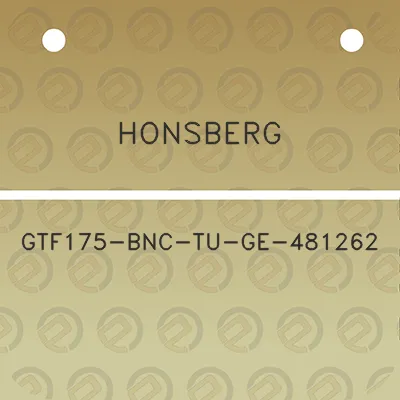 honsberg-gtf175-bnc-tu-ge-481262