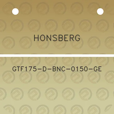 honsberg-gtf175-d-bnc-0150-ge