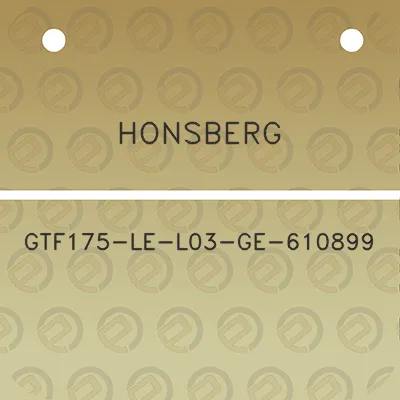 honsberg-gtf175-le-l03-ge-610899