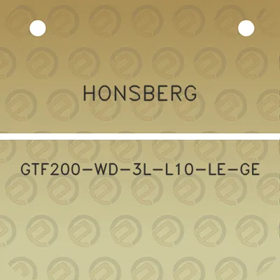 honsberg-gtf200-wd-3l-l10-le-ge