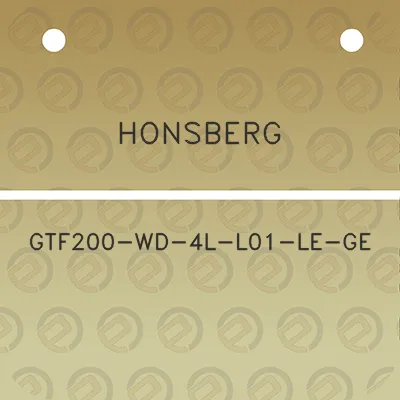 honsberg-gtf200-wd-4l-l01-le-ge