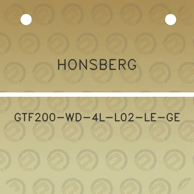 honsberg-gtf200-wd-4l-l02-le-ge