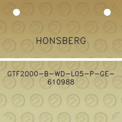 honsberg-gtf2000-b-wd-l05-p-ge-610988