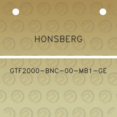 honsberg-gtf2000-bnc-00-mb1-ge