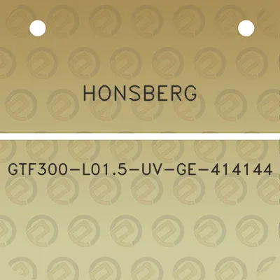 honsberg-gtf300-l015-uv-ge-414144