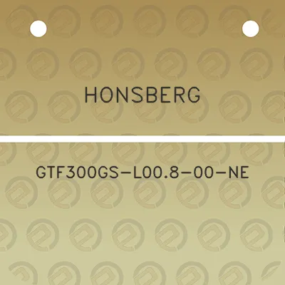 honsberg-gtf300gs-l008-00-ne