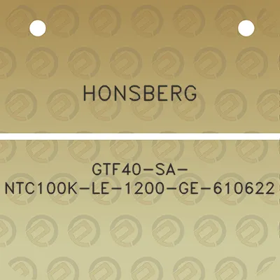 honsberg-gtf40-sa-ntc100k-le-1200-ge-610622