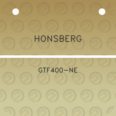 honsberg-gtf400-ne