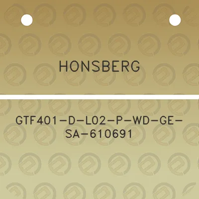 honsberg-gtf401-d-l02-p-wd-ge-sa-610691