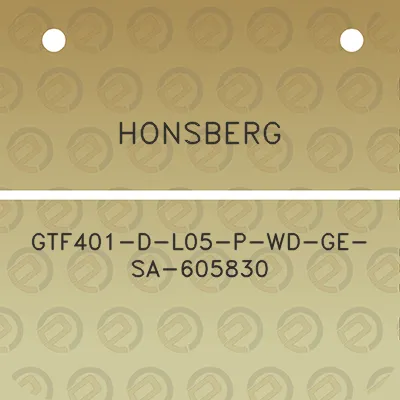 honsberg-gtf401-d-l05-p-wd-ge-sa-605830