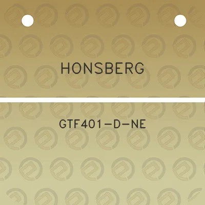 honsberg-gtf401-d-ne