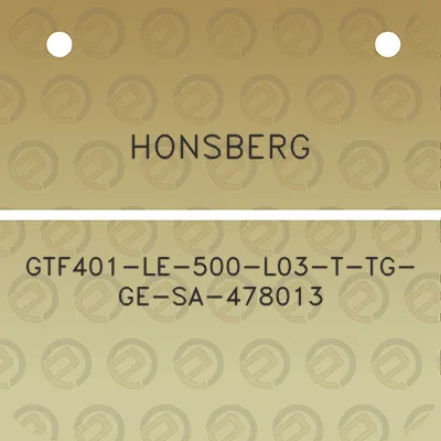 honsberg-gtf401-le-500-l03-t-tg-ge-sa-478013