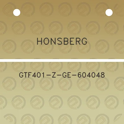 honsberg-gtf401-z-ge-604048