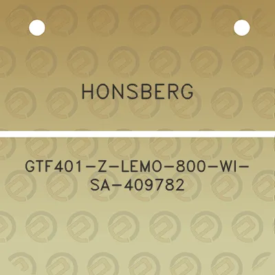 honsberg-gtf401-z-lemo-800-wi-sa-409782