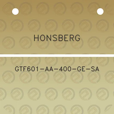 honsberg-gtf601-aa-400-ge-sa