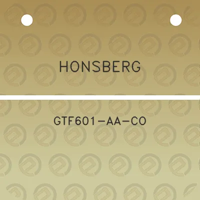 honsberg-gtf601-aa-co