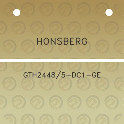 honsberg-gth24485-dc1-ge