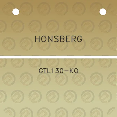 honsberg-gtl130-ko