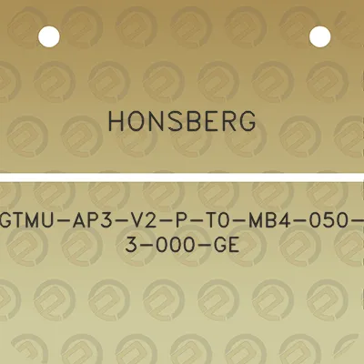 honsberg-gtmu-ap3-v2-p-t0-mb4-050-3-000-ge